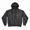 Black Drip Dye Hoodie