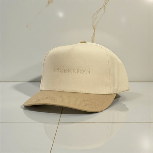 Beige 5-Panel Hat