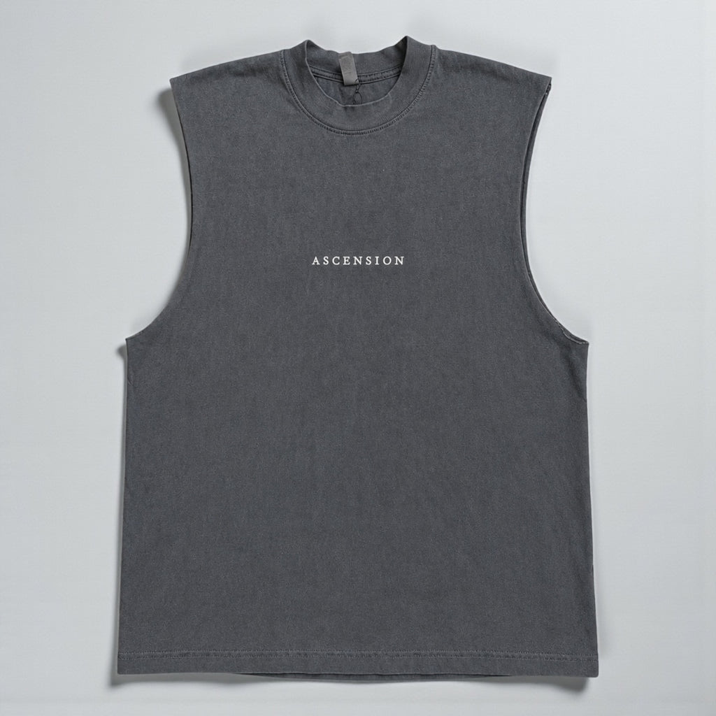 Sleeveless Tee - Vtg Black