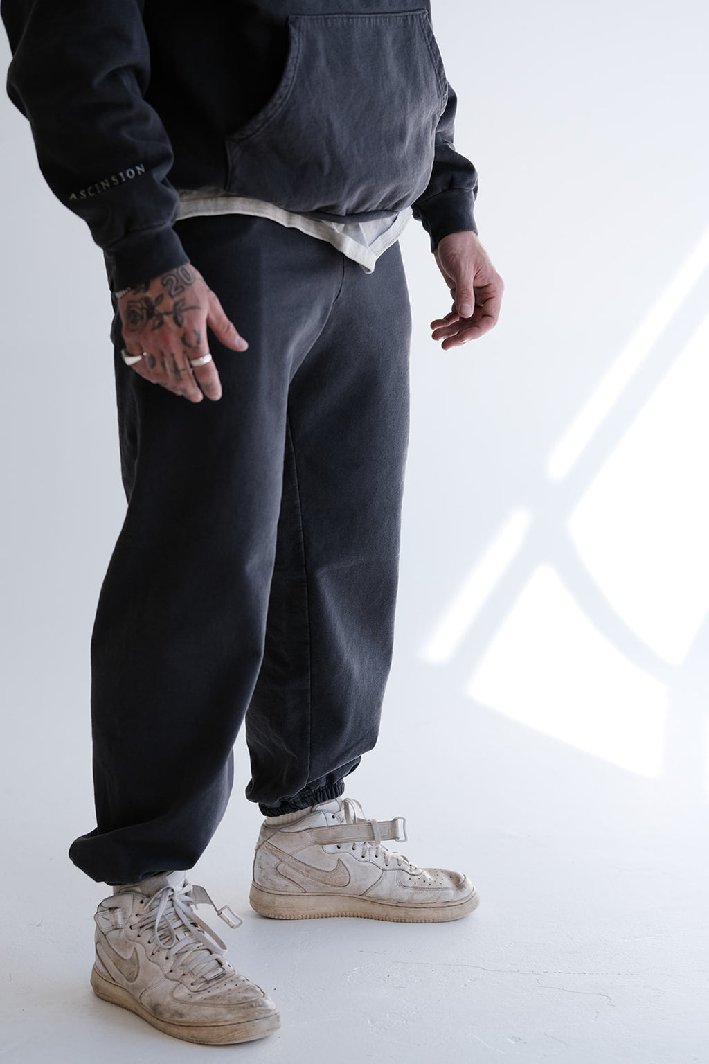 Garment Dyed Jogger Sweats